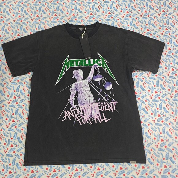 Represent X Metallica Justice T-Shirt - Picture 1 of 7